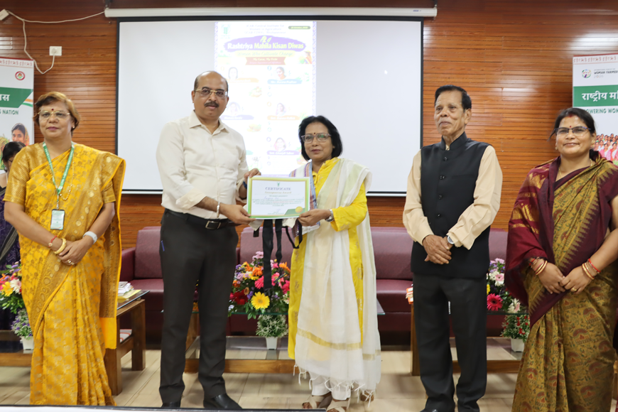 Celebration of Rashtriya Mahila Kisan Diwas on 15 Oct 2026 in the august presence of  the Chief Guest Shri Sachin Ramchandra Jadhav, IAS, Commissioner-cum-Secretary, DA&FW, Govt of Odisha